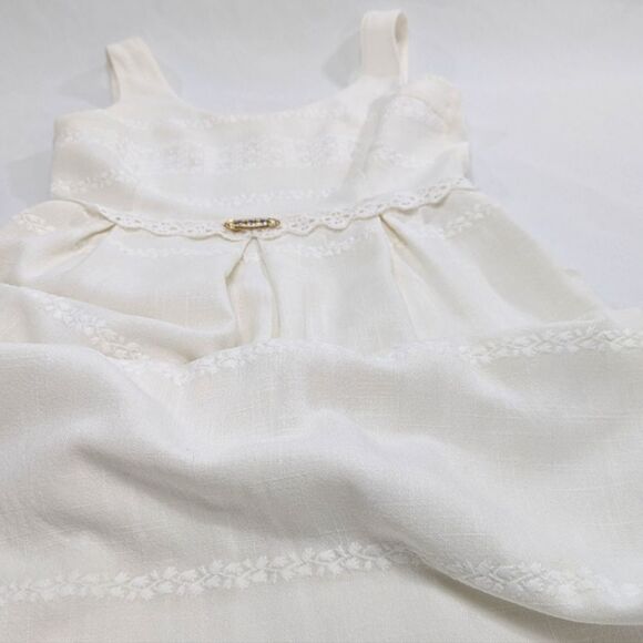 Vintage Linen Midi Dress - Picture 8 of 8